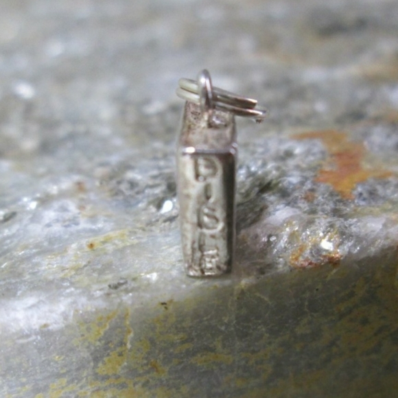 VTG Artisan Sterling Silver Bracelet Charm HOLY BIBLE - Picture 3 of 5